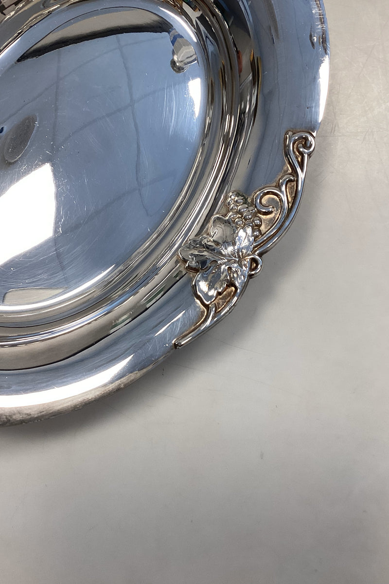 Hugo Grün Oval Sølvplet Bakke