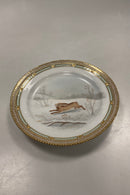 Royal Copenhagen Flora Danica/Fauna Danica Jagtstel Frokost tallerken No 240/3550