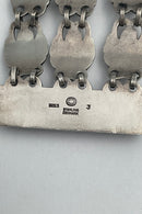 Georg Jensen Sterling Sølv 3 radet Armbånd No. 3