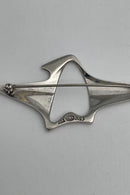 Georg Jensen Sterling Sølv Broche af Henning Koppel No. 340