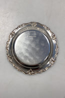 Set of 6 Danish ATLA Silverplate Coaster