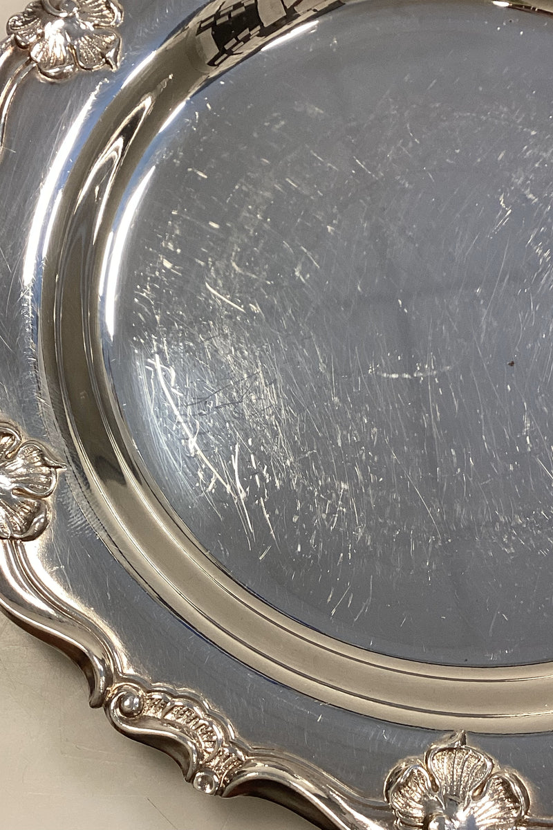 Dansk ATLA Sølvplet Flaske Bakke