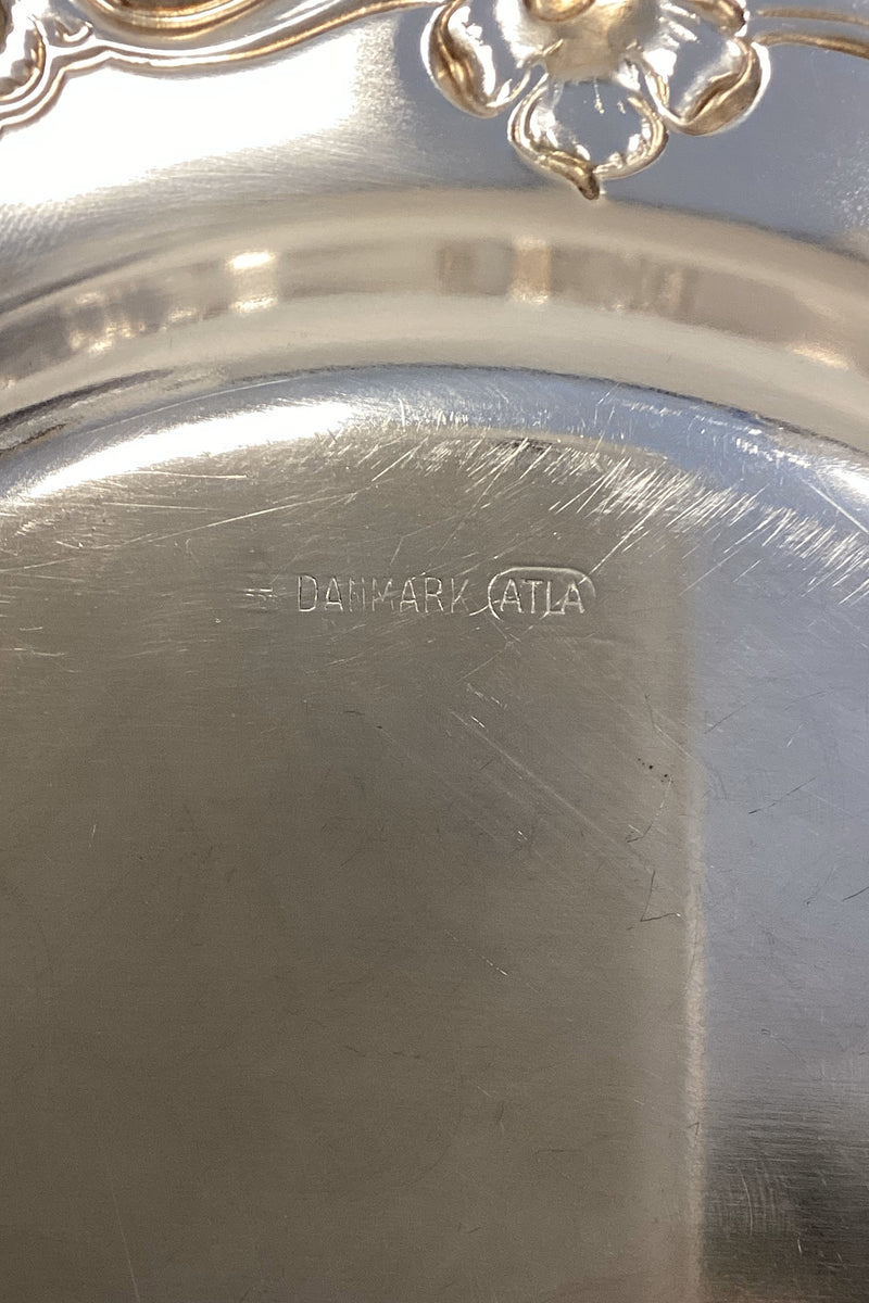 Dansk ATLA Sølvplet Flaske Bakke
