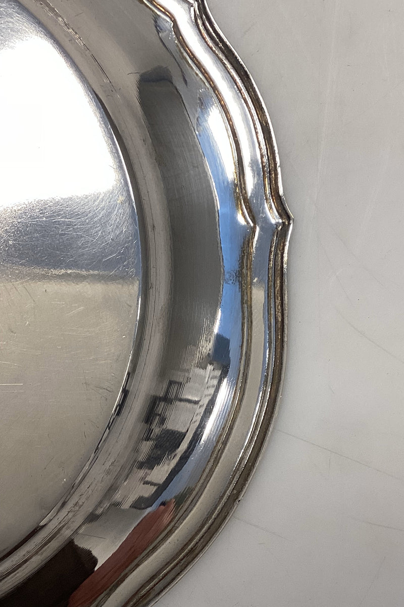 Dansk Henrik Fogh Sølvplet Flaskebakke