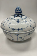 Royal Copenhagen Musselmalet Riflet Stor Jubilæums Punch Bowle No. 189