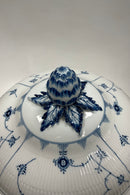 Royal Copenhagen Musselmalet Riflet Stor Jubilæums Punch Bowle No. 189