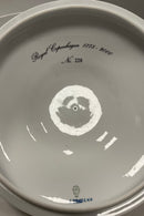 Royal Copenhagen Musselmalet Riflet Stor Jubilæums Punch Bowle No. 189