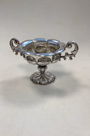 Flot gammel Sølv Empire Skål med håndtag