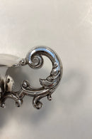 Flot gammel Sølv Empire Skål med håndtag