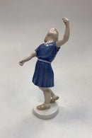 Bing og Grøndahl figur No. 2273 - Der fløj den, Pige der ser op