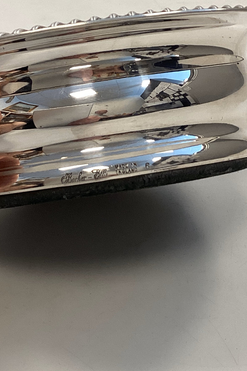 Engelsk Barker-Ellis Sølvplet Flaskebakke