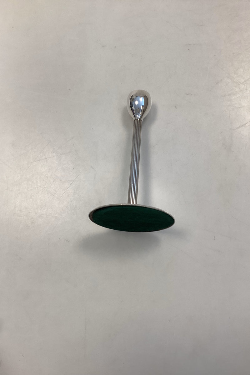 Par Moderne Sølvplet Lysestager