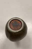 Saxbo vase af Eva Stæhr Nielsen i harepels glasur No. 195