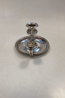 Lysestage i sølvplet