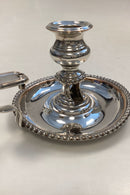 Lysestage i sølvplet