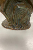 Axel Salto Stentøjsfigur af Hjort fra Carl Haliers værksted Ikke Royal Copenhagen