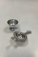 ABSA Tesi med holder i sølvplet