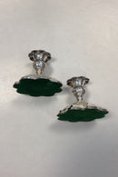 Cohr ATLA Sølvplet Lysestager, et par