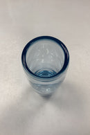 Holmegaard torpedoformet Glasvase No. 18122