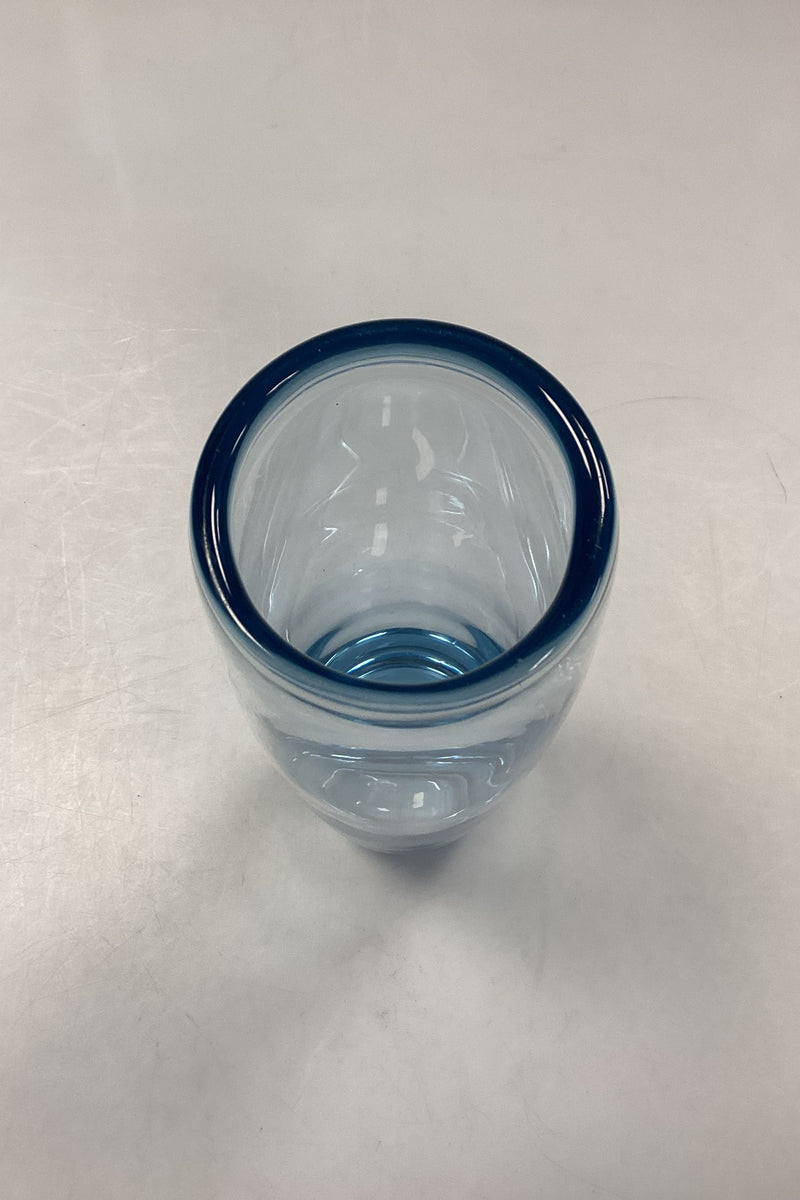 Holmegaard torpedoformet Glasvase No. 18122