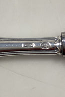 Cohr Sølv / Stål Dobbeltriflet Rejsekniv