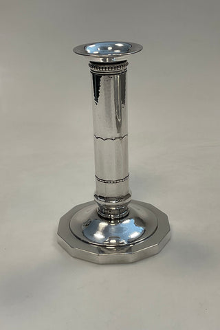 Georg Jensen Sterling Sølv Lysestage Johan Rohde No. 453