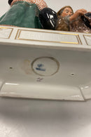 Royal Copenhagen Overglasur Figur Skovshoved Fiskepar No. 12172
