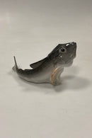 Royal Copenhagen Art Nouveau Figur i form af Torsk med åben mund No 286