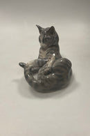 Royal Copenhagen Figur af legene Kat No. 2284