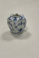 Royal Copenhagen Musselmalet Riflet Bordkortholder og Vase No. 495