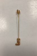 Georg Jensen Golden Christmas Lyseholder - Julesok 2003