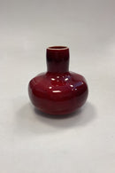 Bing og Grøndahl Vase i okseblodsglasur No.753
