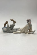 Lladro Porcelænsfigur af Klovn med Bold
