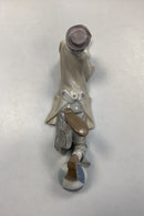 Lladro Porcelænsfigur af Klovn med Bold