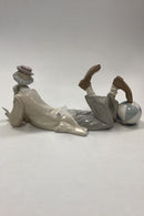 Lladro Porcelænsfigur af Klovn med Bold