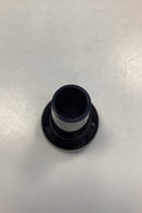 Sort Glasvase - Fabrikant ukendt (Holmegaard)