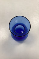 Blå Blomsterløg Vase Holmegaard / Kastrup / Fyens Glasværk