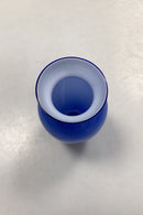 Holmegaard Blå Opaque Glasvase