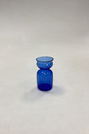 Lille Blå Blomsterløg Vase Holmegaard / Kastrup / Fyens Glasværk
