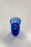 Lille Blå Blomsterløg Vase Holmegaard / Kastrup / Fyens Glasværk