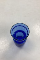 Lille Blå Blomsterløg Vase Holmegaard / Kastrup / Fyens Glasværk