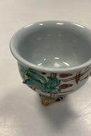 Bjørn Wiinblad Kvindehoved Vase med Hat som Låg No. V13