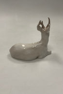 Royal Copenhagen Figur af Hvid Hjort No. 756
