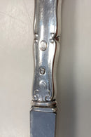 Dansk Ornamental Kødgaffel i Sølv