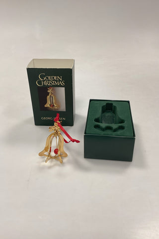 Georg Jensen Golden Christmas Julepynt - Klokke 2001