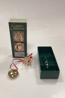 Georg Jensen Golden Christmas Julepynt - Hjerte og Stjerne 1998
