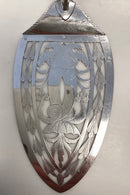 Antik Breiman Dansk Provins Sølv Fiskeservingsspade