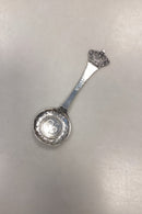 Danish Ornamental Silver Spoon with Commemorative Coin and Crown decoration
