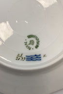 Royal Copenhagen Stel No. 118/2033 Sidetallerken Påfugl med Guldkant