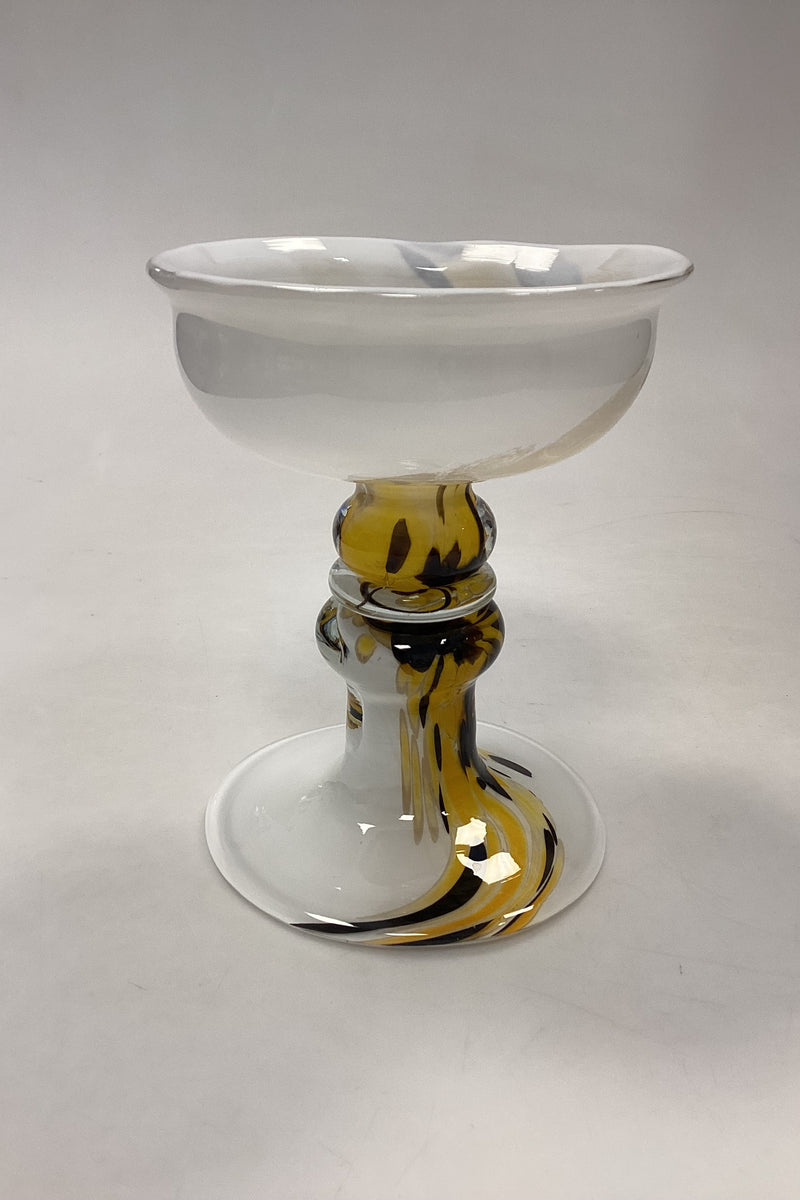 Holmegaard Cascade Glasskål / Lysestage